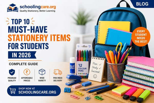 Best Stationery Items for Students Online in India | SchoolingCare