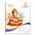 Colorful Ganesha School Notebook by schoolingcare