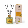 IRIS Lemon Grass reed diffuser bottle and matching box on a white background - Order Now at SchoolingCare Stationary store Online
