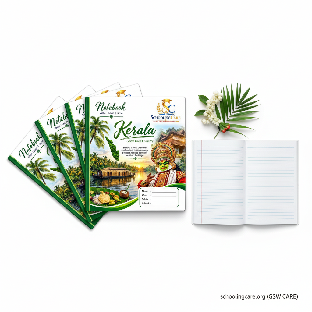 Notebook Kerala - Flat- Order Now at SchoolingCare Stationary store Online