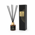 AURA Precious reed diffuser bottle and black gift box on white - by SchoolingCare Stationary Store