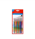 Faber-Castell Tri Grip Round Paint Brush / Set of 7 Multicolour