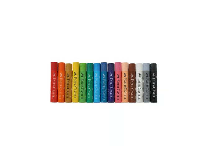 Faber Castell Oil Pastels / 15 Multicolour