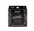 Brustro Metallic Shades Brush Pens / 10 Multicolour