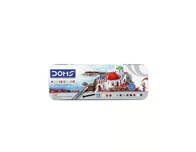 DOMS Poster Color 12 Shades