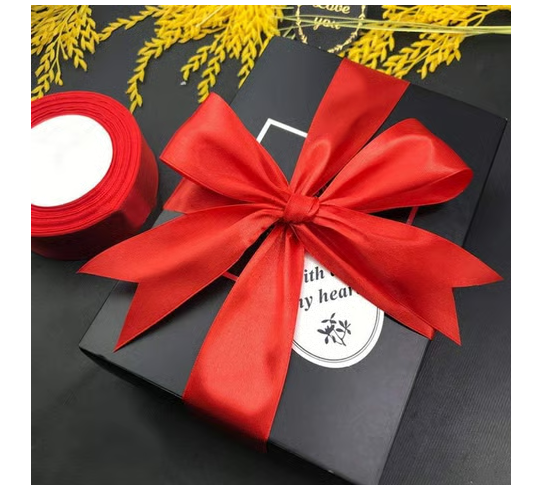 Creative Space Satin Decoration Ribbon 7 m (Red)