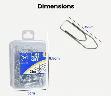 Paper Clips / 60 Piece