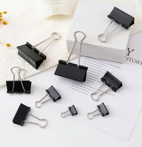 Binder Paper Clips / 24 Piece