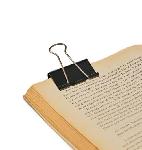 Binder Paper Clips / 12 Piece
