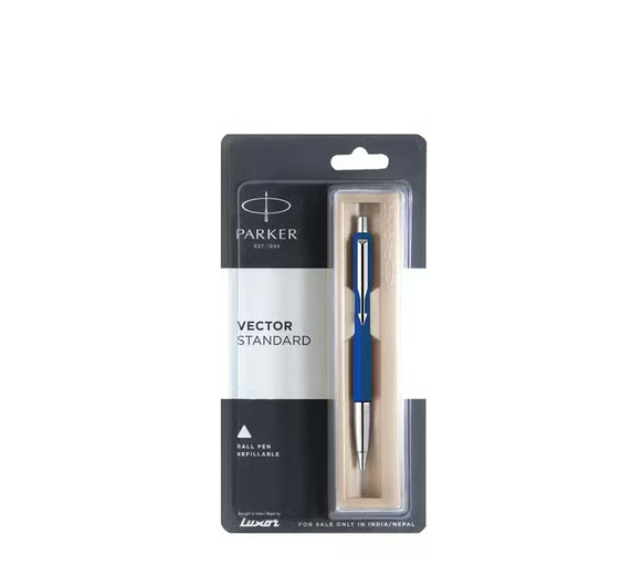 Parker Vector Standard Ball Pen (Blue) /Refillable