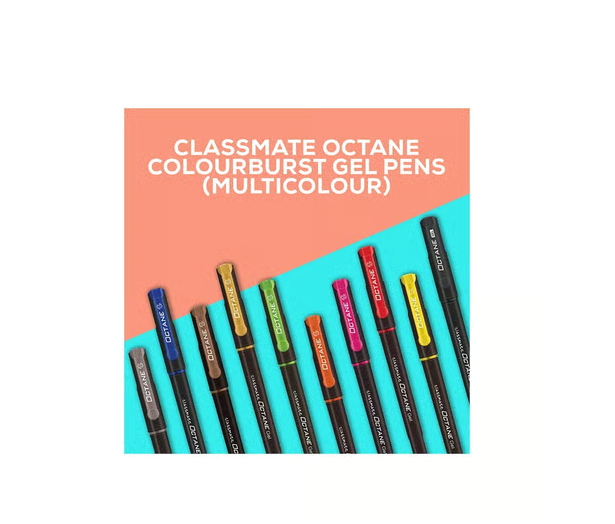 Classmate Gel Pen / 10 Piece Multicolor