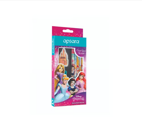Apsara Disney Princess Extra Dark Pencils / 10 Piece