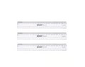 Deluxe Scale Pack of 3 (Transparent)