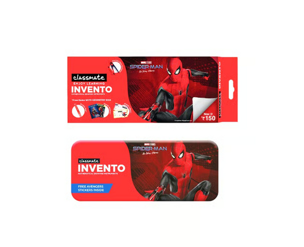 Classmate Invento Spiderman Geometry Box