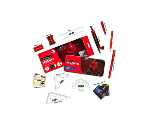 Classmate Invento Spiderman Geometry Box