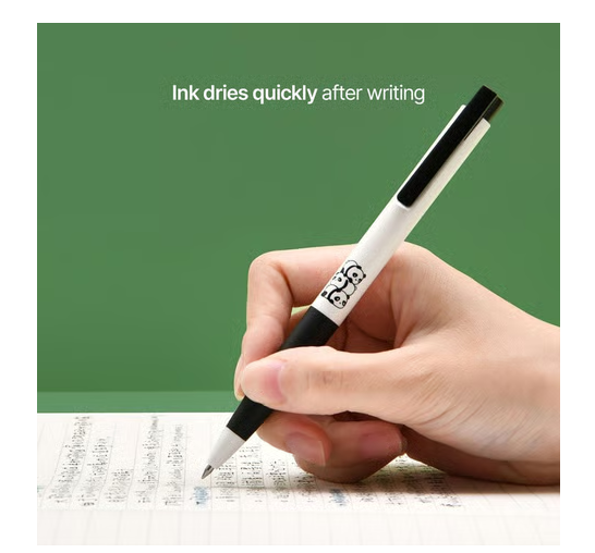 KACO K7 Panda Gel Pen (3 Piece Black)