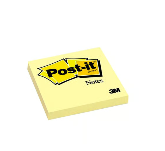 Post It 3M Sticky Notes (100 Yellow)