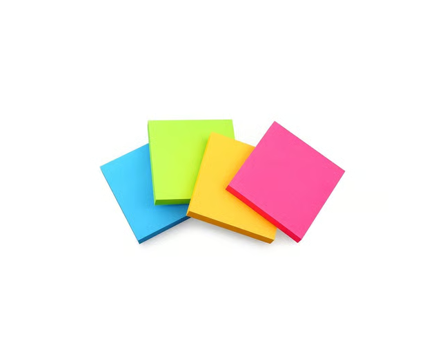 Sticky Notes (4 Piece Multicolour)