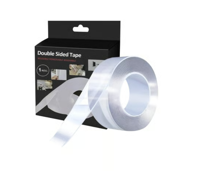 Creative Space Double Sided Nano Magic Tape (Transparent, 3 m)