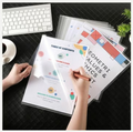 A4 Clear File Folder (10 Piece Transparent)