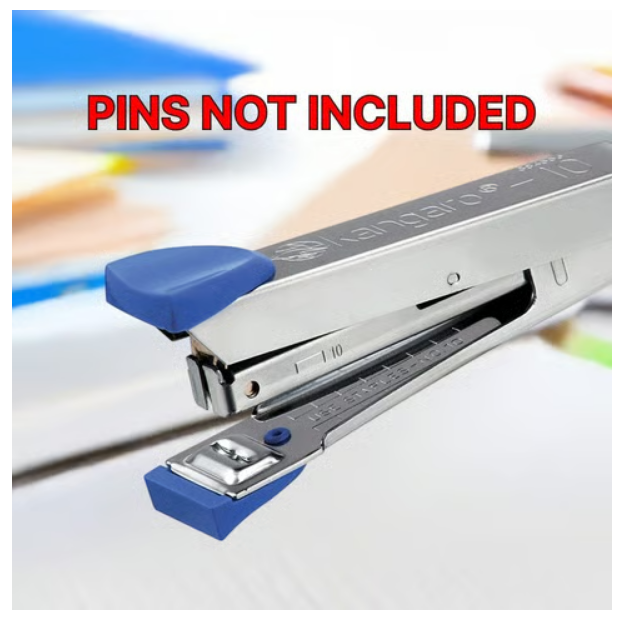 Kangaro Stapler with pins (Multicolour)