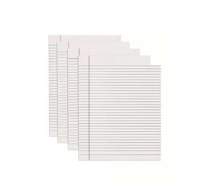 Creative Space Assignment A4 Sheets (One Side Ruled 20 Piece) (65 GSM, White)