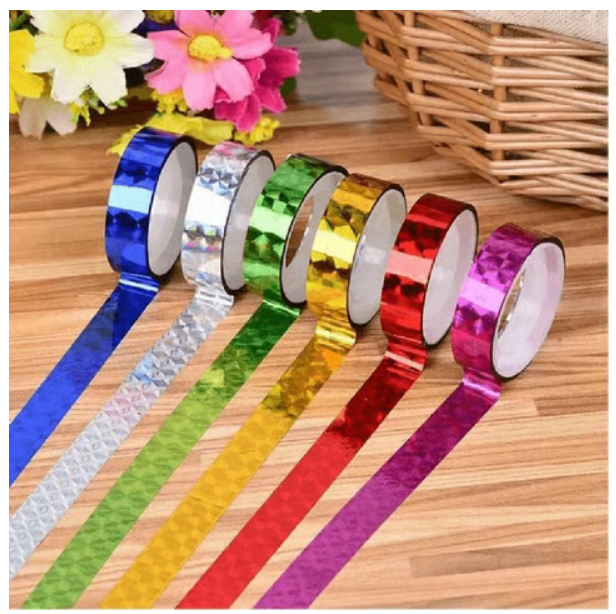 Creative Space Tape (12 Piece Multicolour, 1.5" x 1.5")