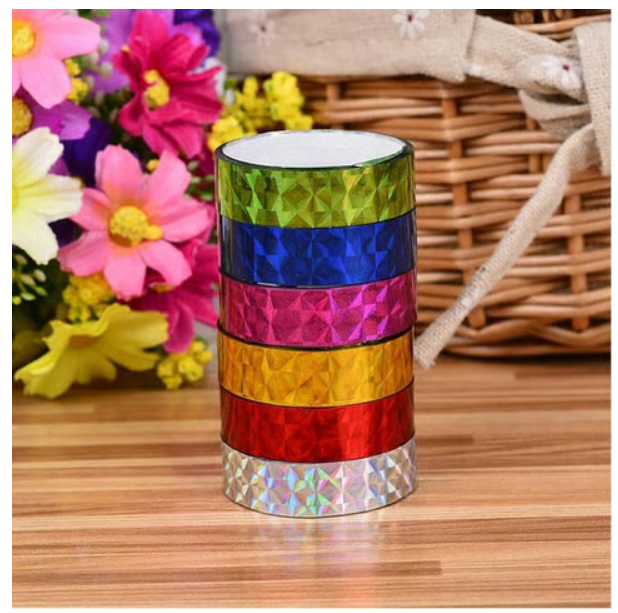 Creative Space Tape (12 Piece Multicolour, 1.5" x 1.5")