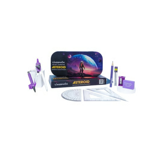 Classmate Asteroid Mathematical Geometry Box
