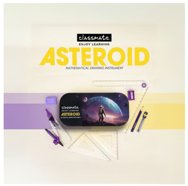 Classmate Asteroid Mathematical Geometry Box