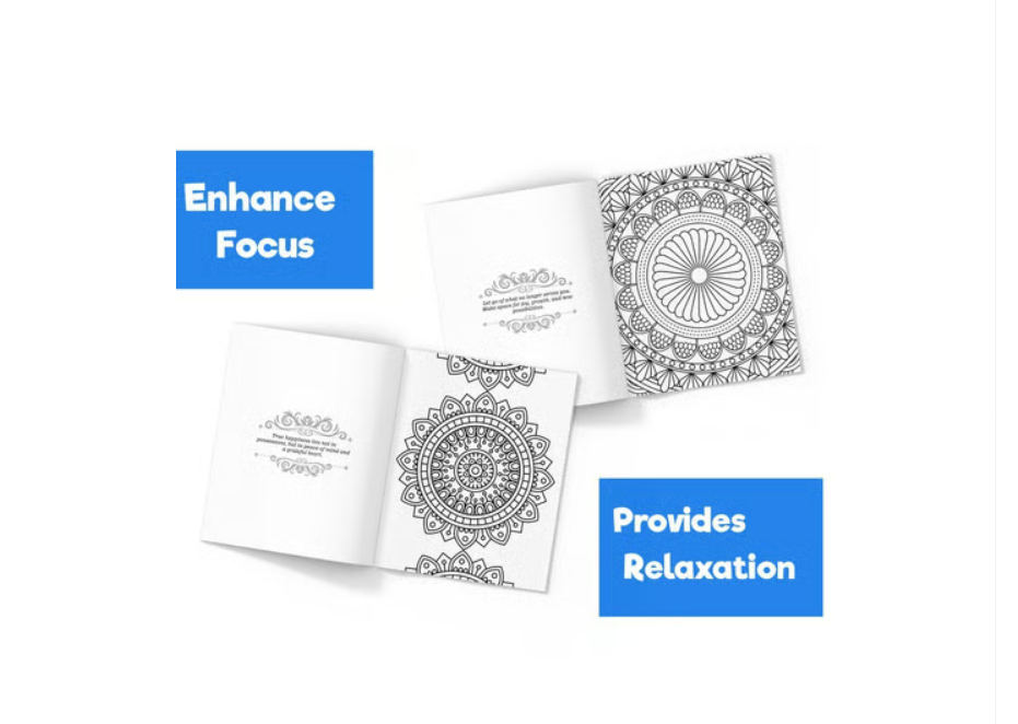 Enchanting Mandala 1 Colouring Book for Adults