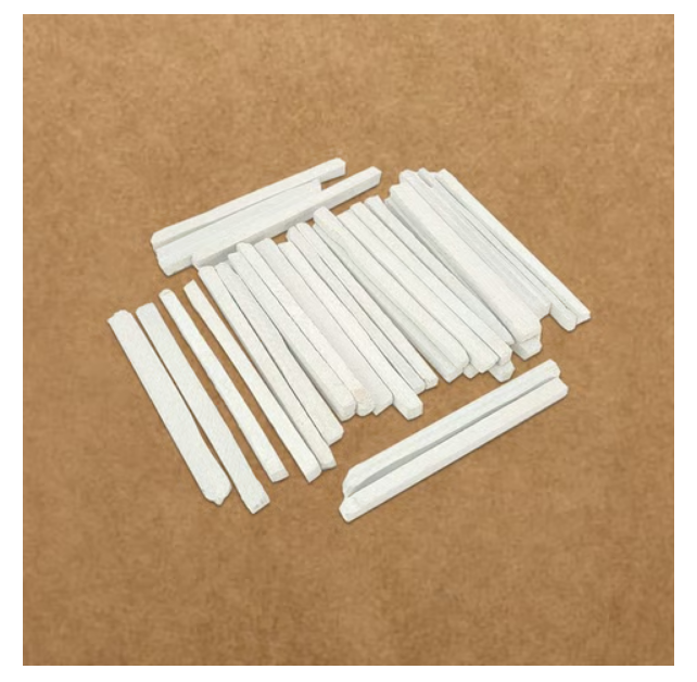 Wingz Slate Chalk (White) 100 Piece