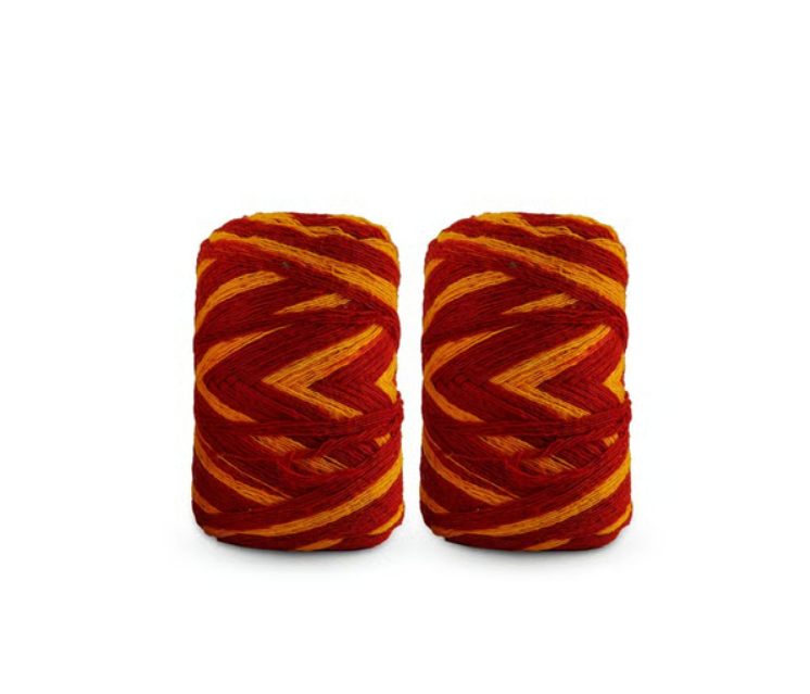  Sohum Kalawa Moli sacred red thread pack of 2 for puja and religious use