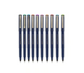 Fine Writer Roller Pen (Multicolor) 10 Piece