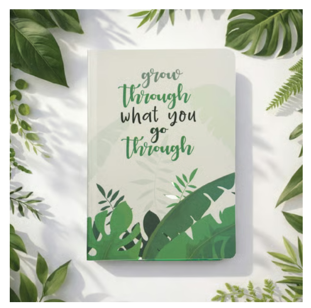 Papboo Grow Single Line Notebook (A5, 120, Green)