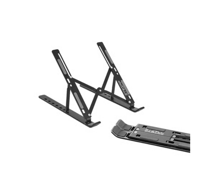 Foldable Laptop Stand Aluminium (Black)