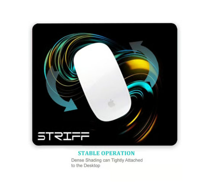 Printed Mouse Pad Universe (Black)