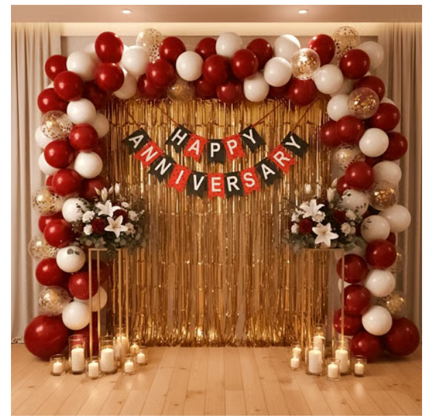 Happy Anniversary Banner By Little