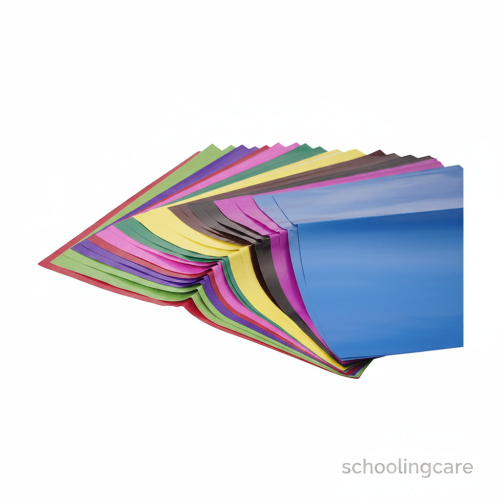  Wingz glaze paper sheets pack of 20 multicolour for craft and school order Now at SchoolingCare projects