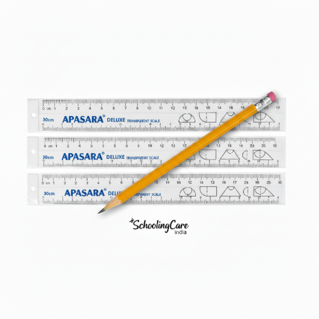 Apsara Deluxe Scale - Flat Lay- Order Now at SchoolingCare Stationary store Online