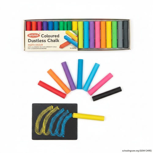 Apsara Dustless Chalk - Flat-lay
