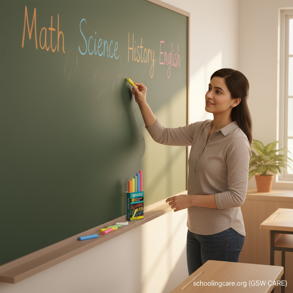 Apsara Dustless Chalk - Lifestyle