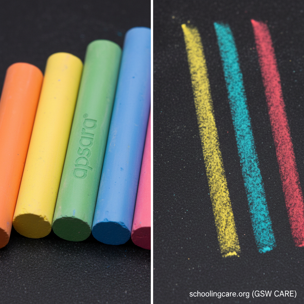 Apsara Dustless Chalk - Macro