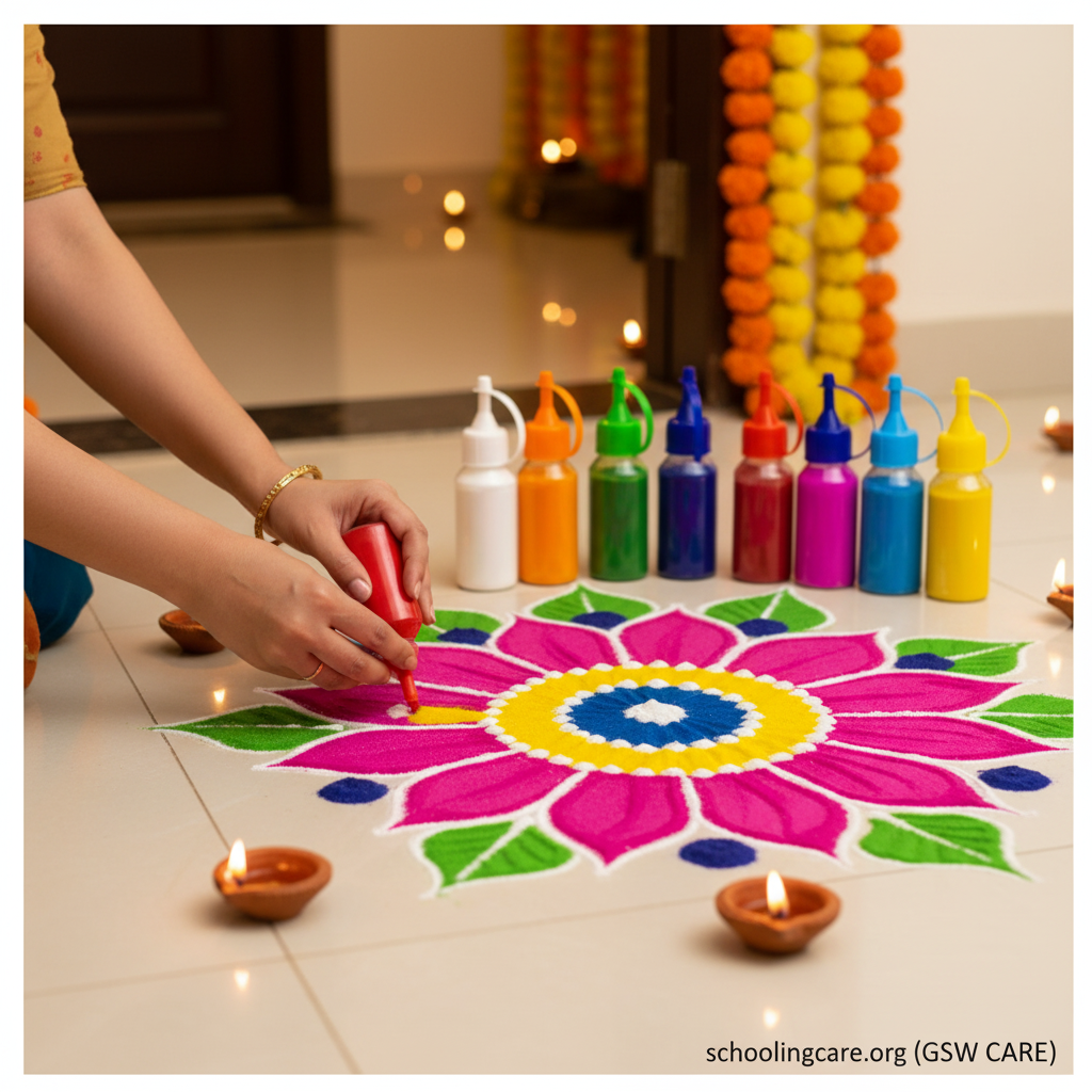 Auradecor Rangoli - Lifestyle