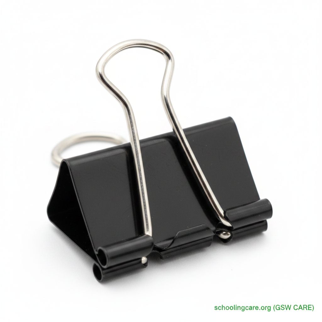 Binder Clips - Close-up- Order Now at SchoolingCare Stationary store Online