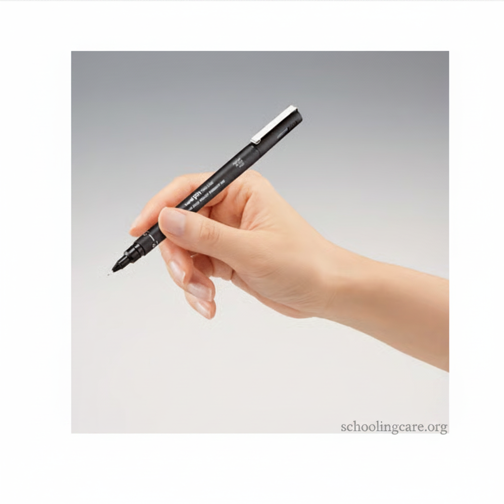  Uniball PIN 200 black brush fineliner drawing pen for sketching and illustration by SchoolingCare