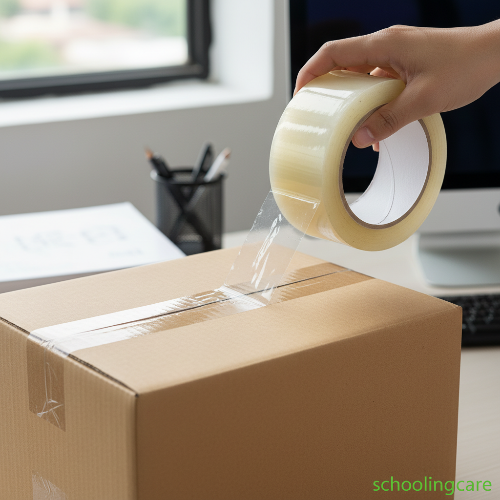 BOPP Tape - Packaging Use Shot by SchoolingCare