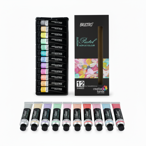 Brustro Pastel Acrylic - Main- Order Now at SchoolingCare Stationary store Online