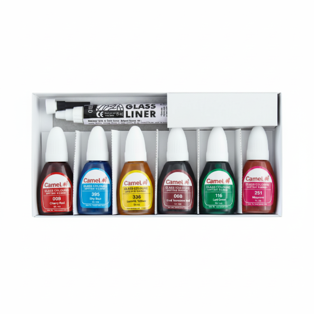 Camel Glass Colours - Main- Order Now at SchoolingCare Stationary store Online