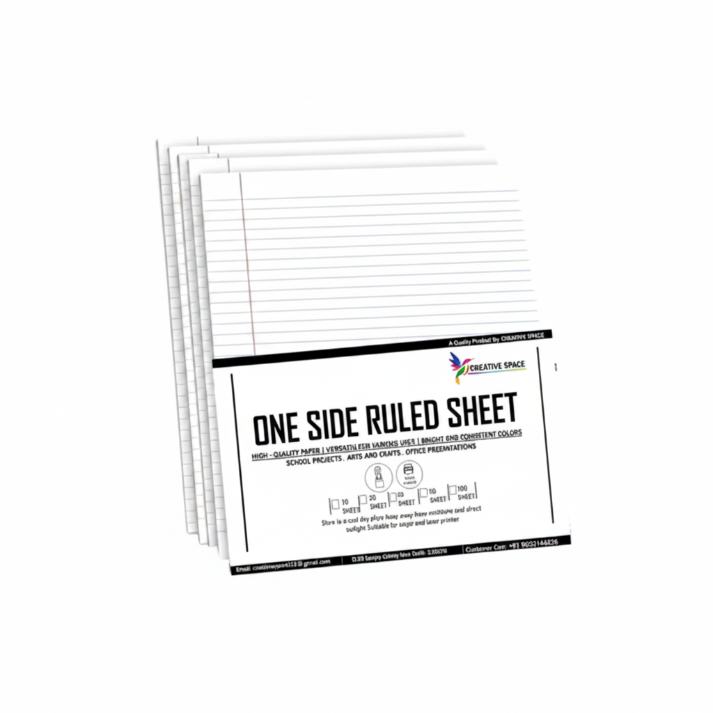 Creative Space Assignment Sheets - Main- Order Now at SchoolingCare Stationary store Online